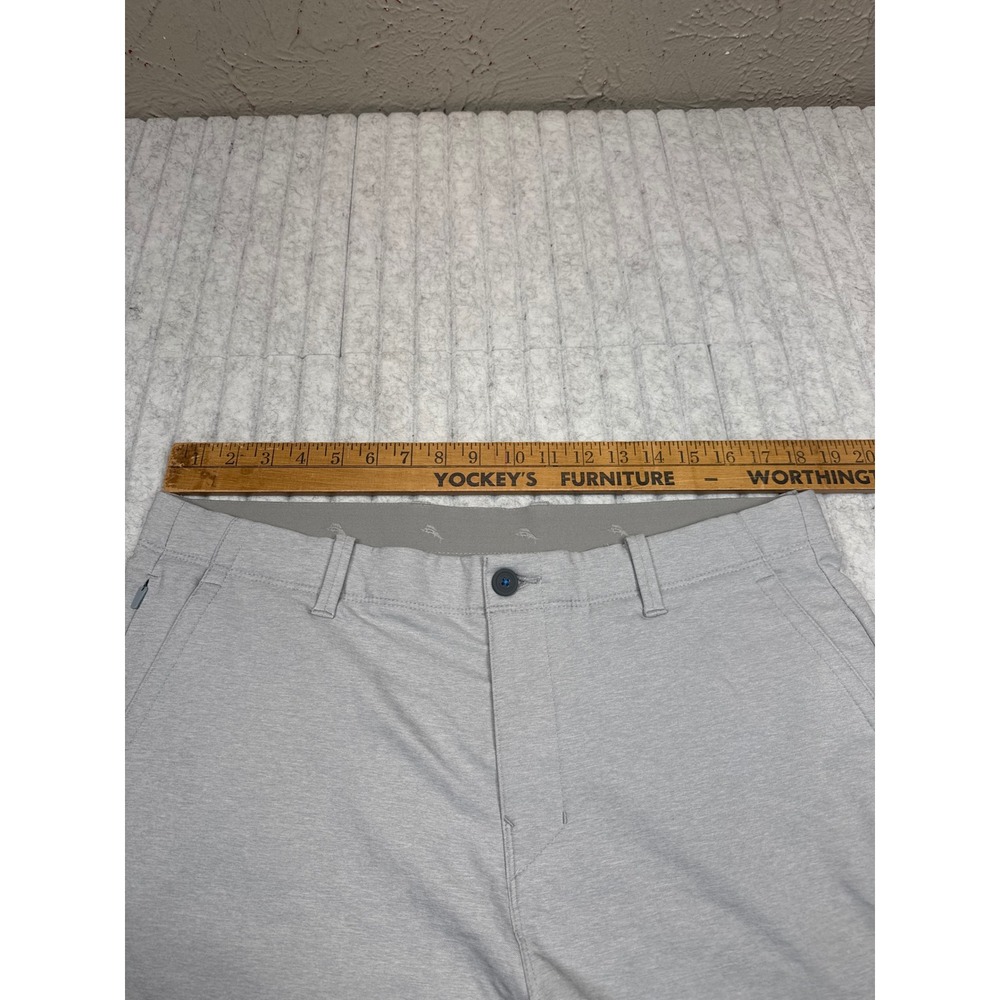 Tommy Bahama Mens On Par Short 8"‎ Grey Performance Golf Shorts 36X8 - Picture 3 of 6